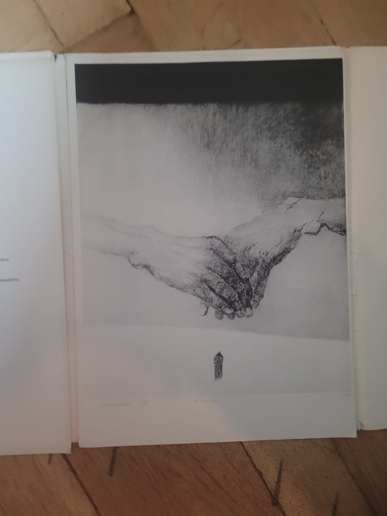 Grafika warszawska - 7 sygnowanych grafik w teczce