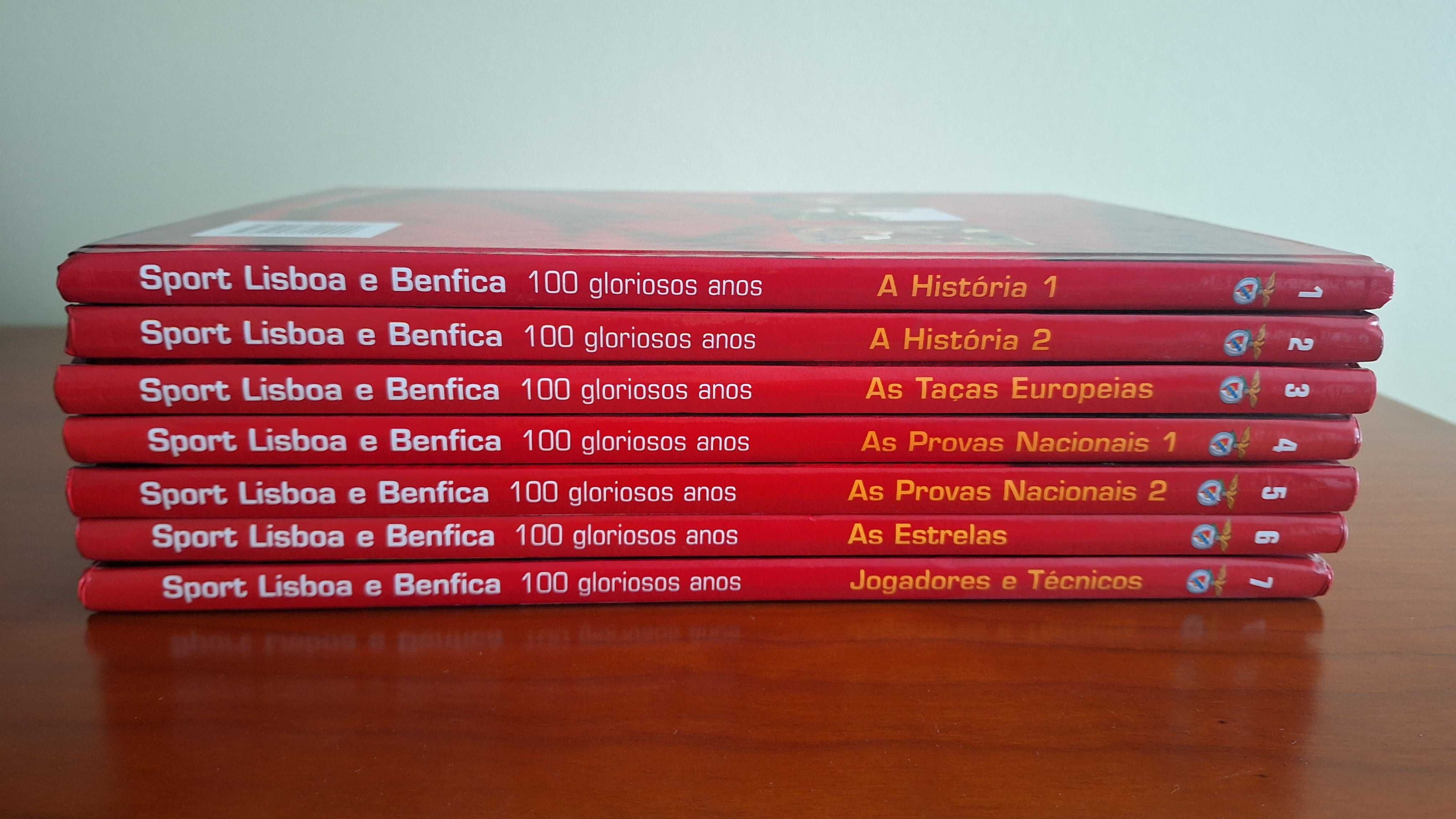 Livros Benfica + Seleção Nacional de Futebol