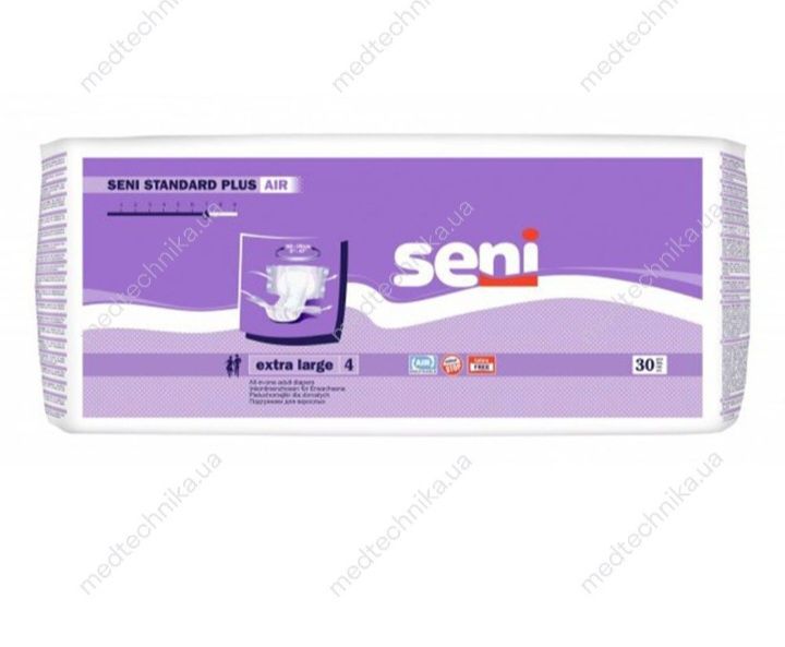Підгузки Seni Standard Plus Air extra large, 4.
