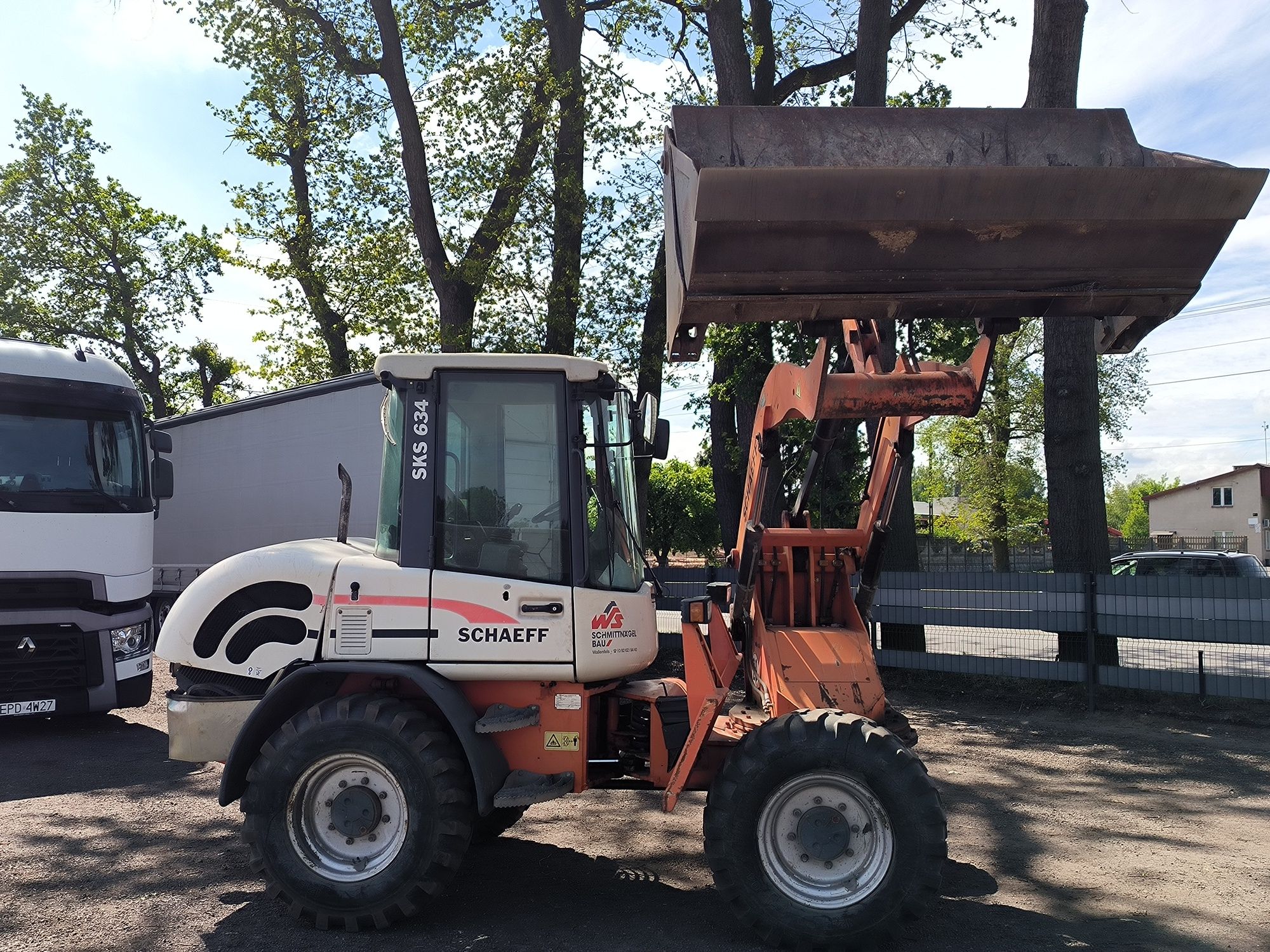 Ładowarka schaeff 634 terex atlas