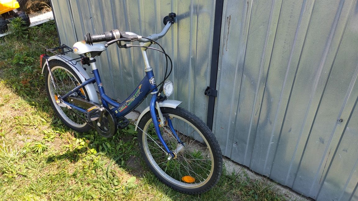 Rower rowerek dziecięcy koła 20 " Bardzo dobry stan . 3 biegi