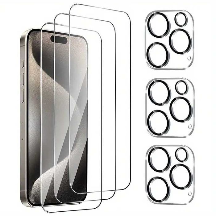 Набір захисного скла на Iphone 12 pro 6 шт ціна за все