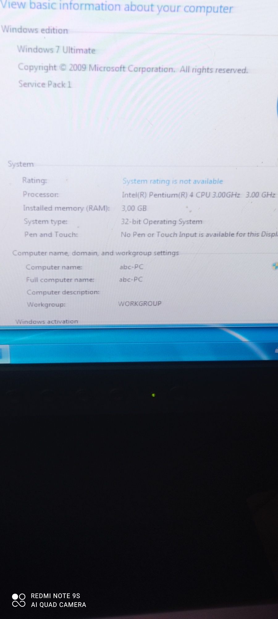 Komputer stacjonarny Pentium 4