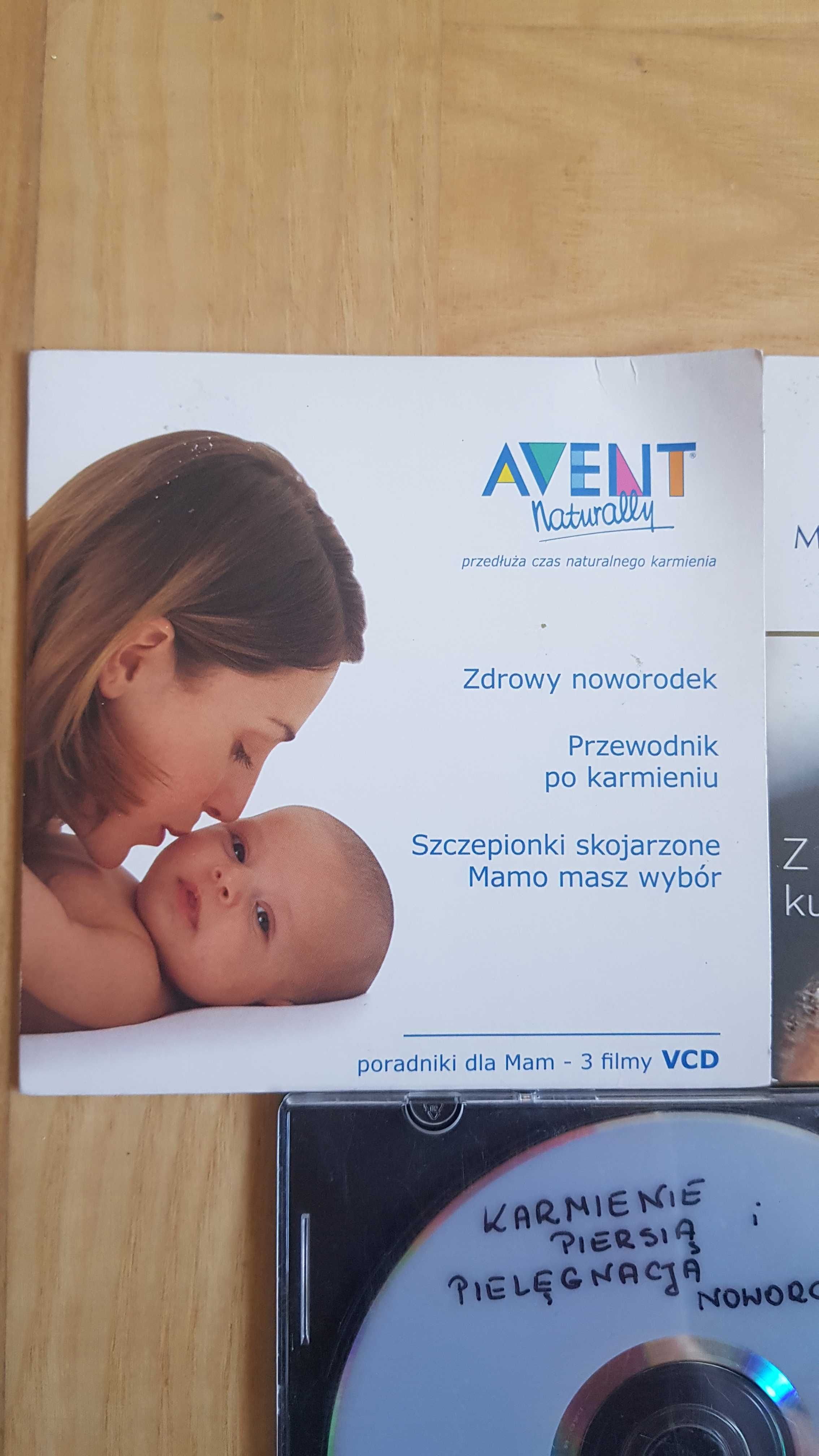 Płyty VCD Karmienie piersią cena za 3 sztuki