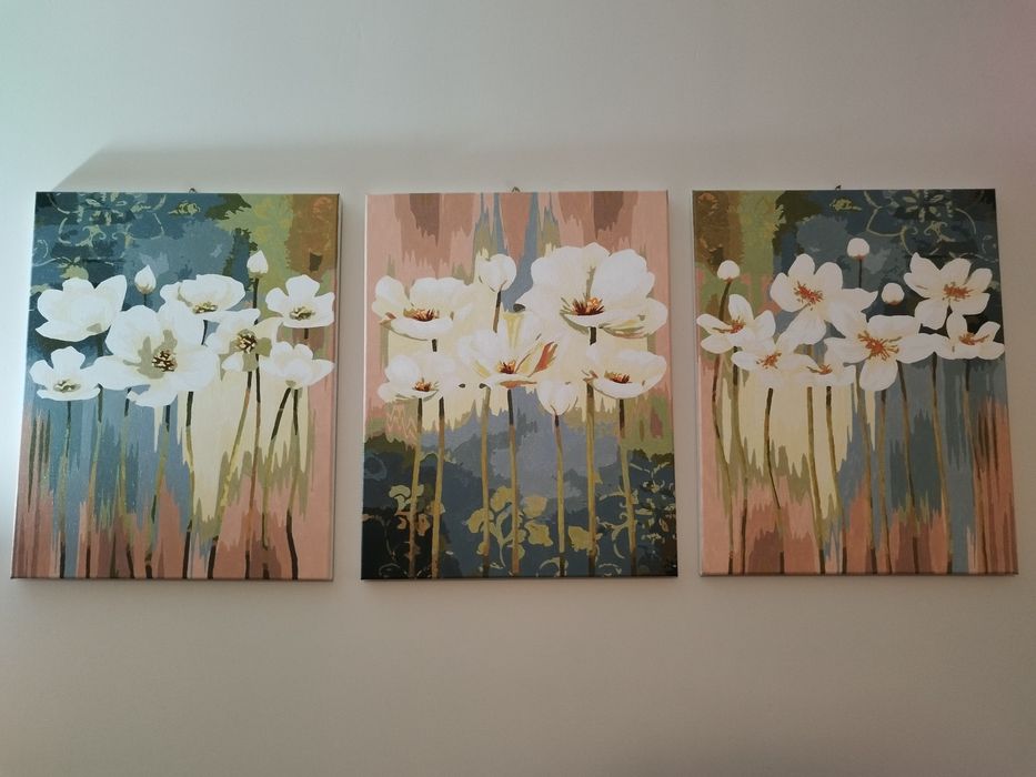 Obraz malowany po numarach 3sztt