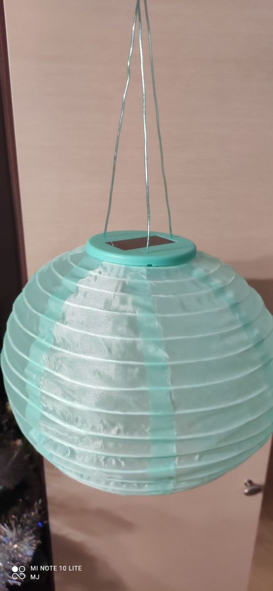 Lampion solarny kula