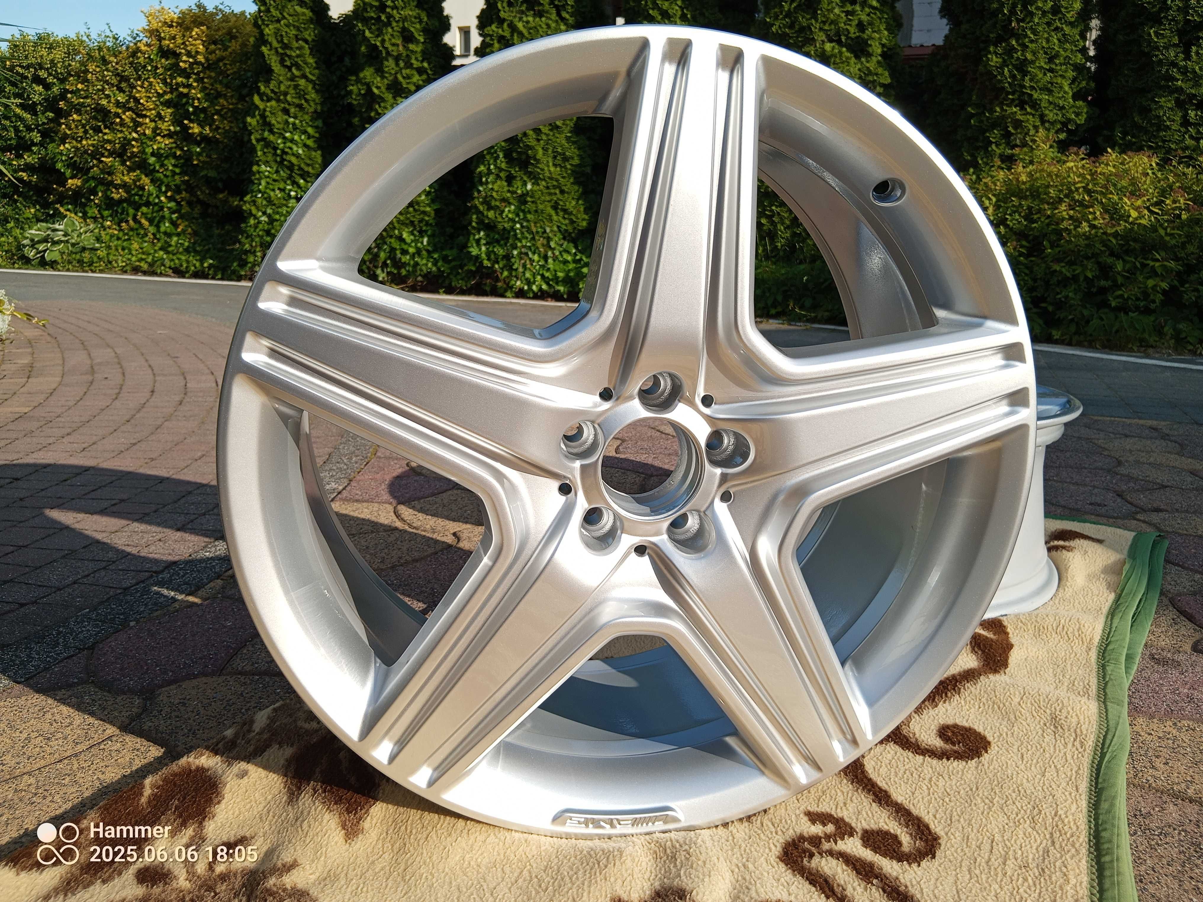 Mercedes felgi aluminiowe AMG 21' – idealny stan. 9Jx21H2 ET60, ET 48