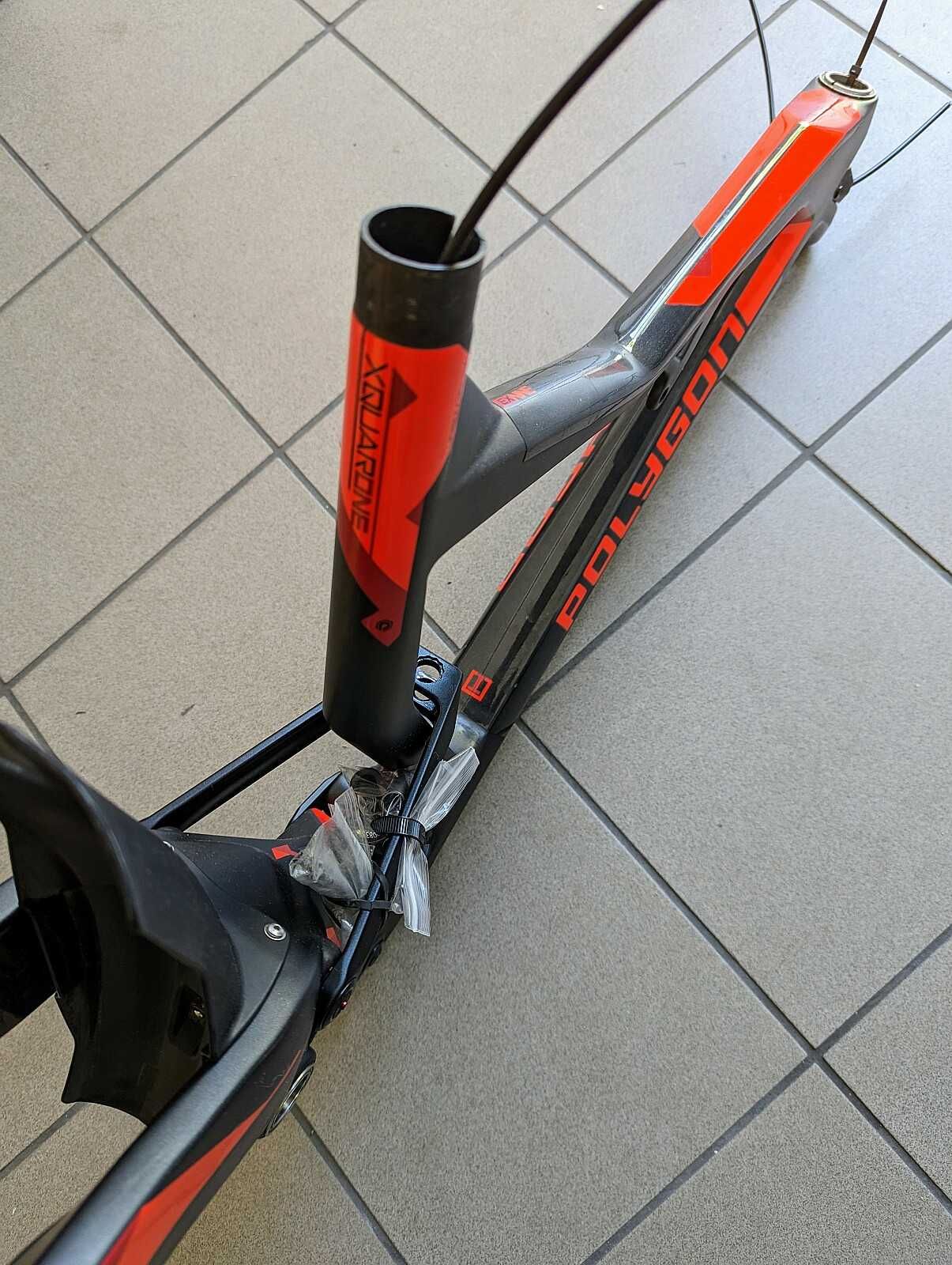 Rama Polygon Xquare One EX9 Carbon 27.5" 180mm r.L