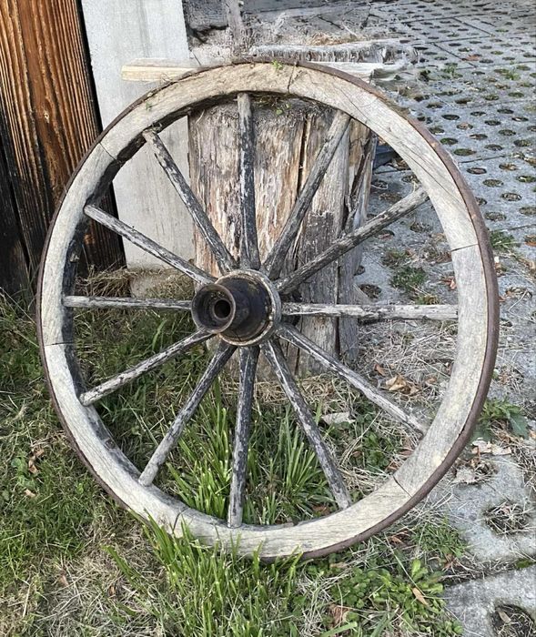 Koła drewniane do wozu