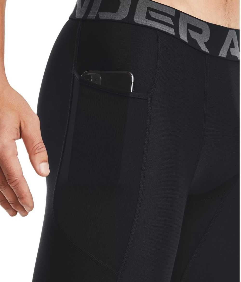 Męskie czarne spodenki Under Armour HeatGear: różne rozmiary