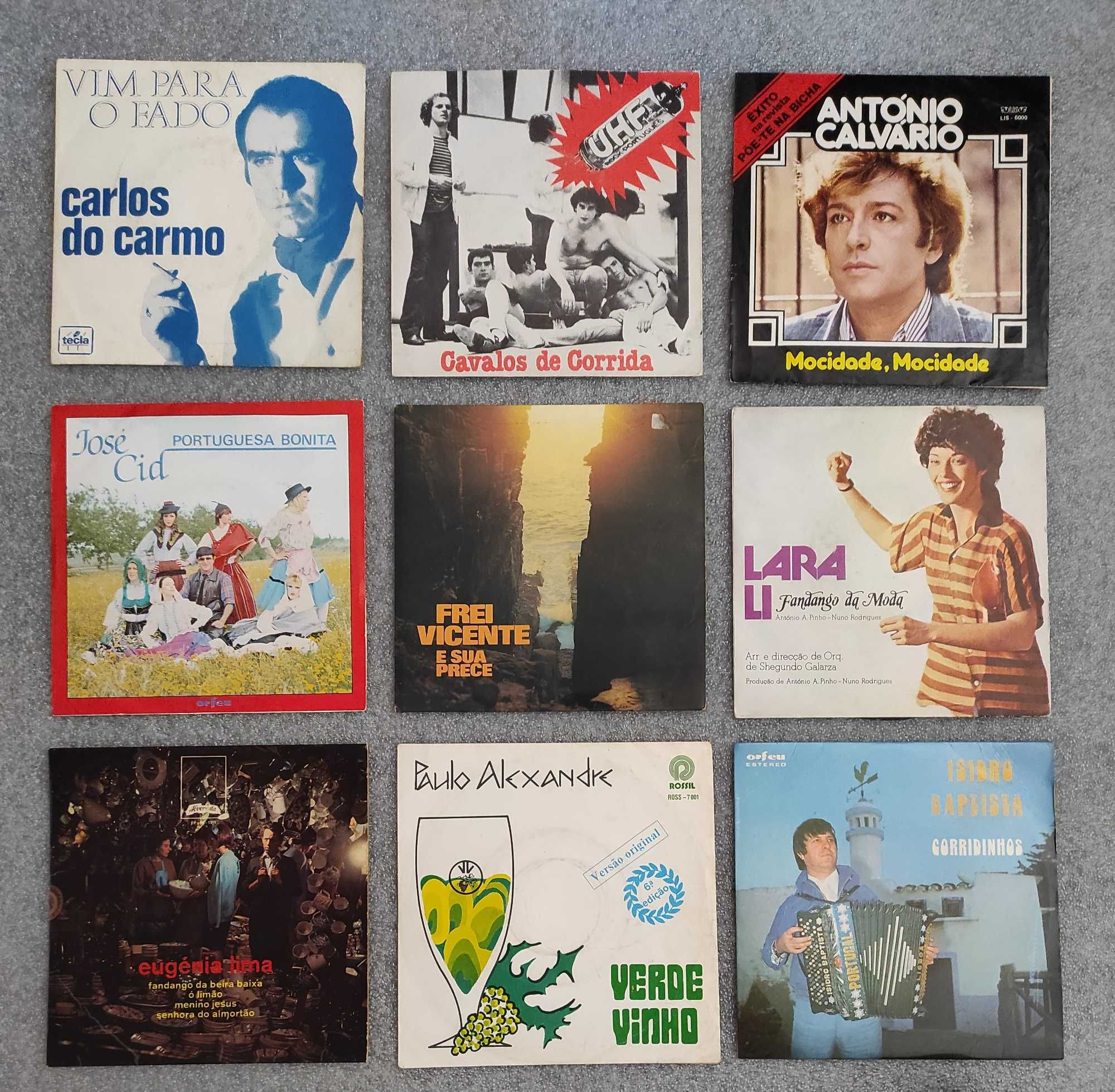 Vinil música portuguesa (8 discos)