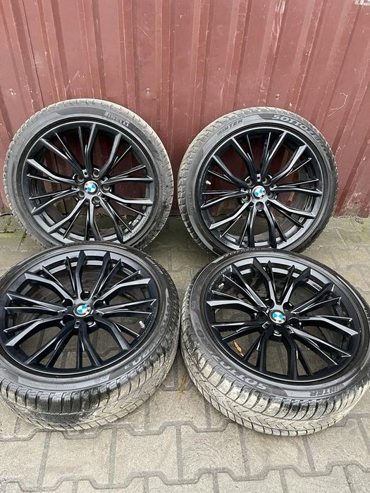 czarne felgi m-pakiet bmw g14 g15 g30 g11 19cali performance zima 245/