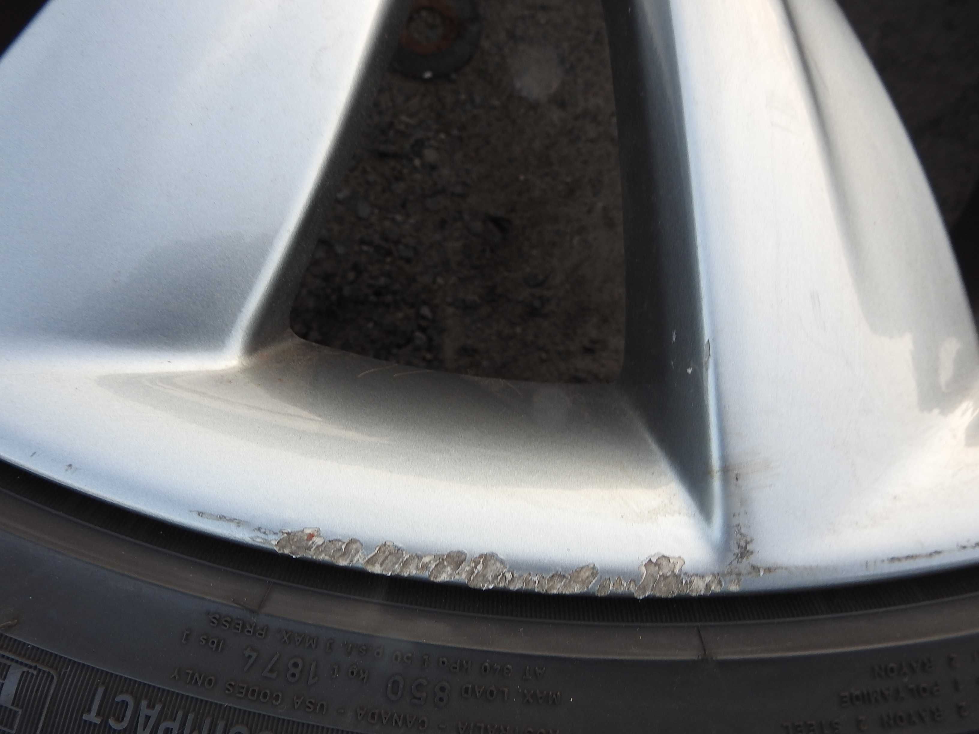 4x Alufelgi 5x120 21'' TESLA  8,5J ET40 TPMS Oryginalny Lakier