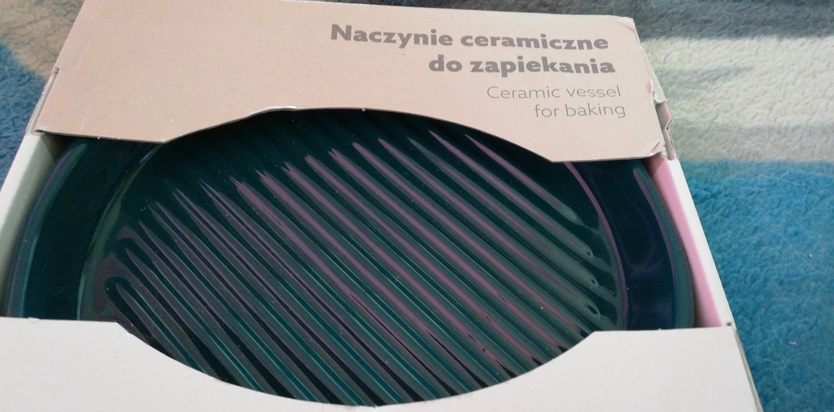 Naczynie ceramiczne do zapiekania potraw