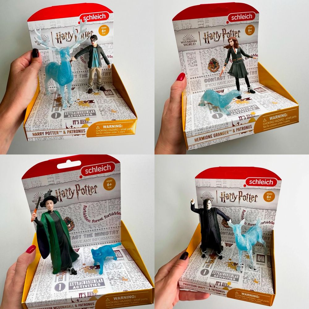 Гаррі Поттер Рон Герміона Дракон Троль Дементор Schleich Шляйх