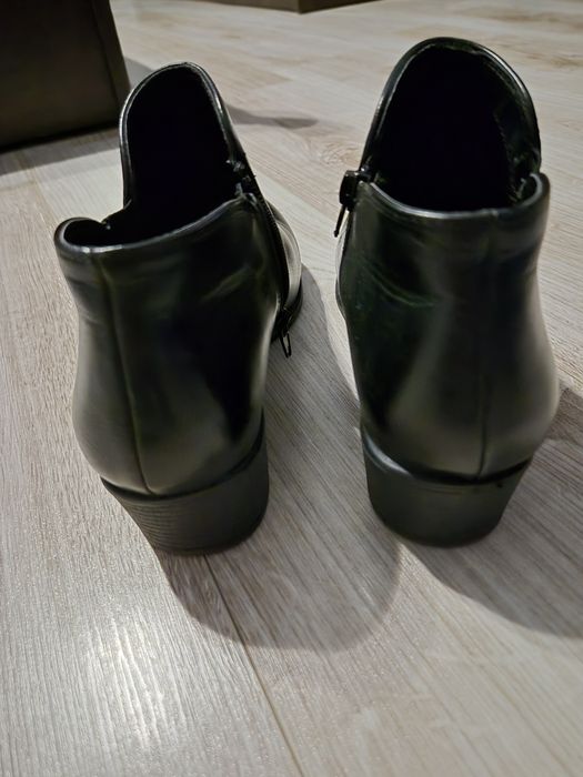 Botki damskie czarne