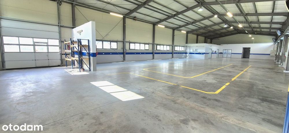 HALA produkcyjna magazyn Legnica Złotoryja 400kW,  7km od A4