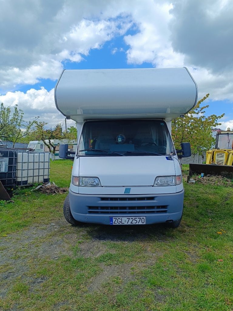 Kamper Fiat Ducato Knaus 1997 1.9TD Markiza Solar Ogrzewanie solar