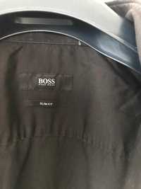 Camisa Hugo Boss Preta Slim Fit 41