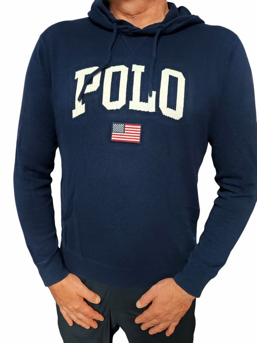 Super model bluzy z kapturem z haftowanym logiem Polo Ralph Lauren L/X