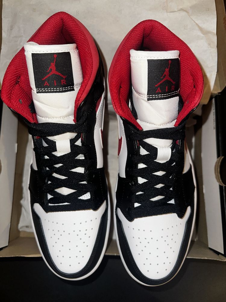 Jordan 1 Mid Gym Red 45