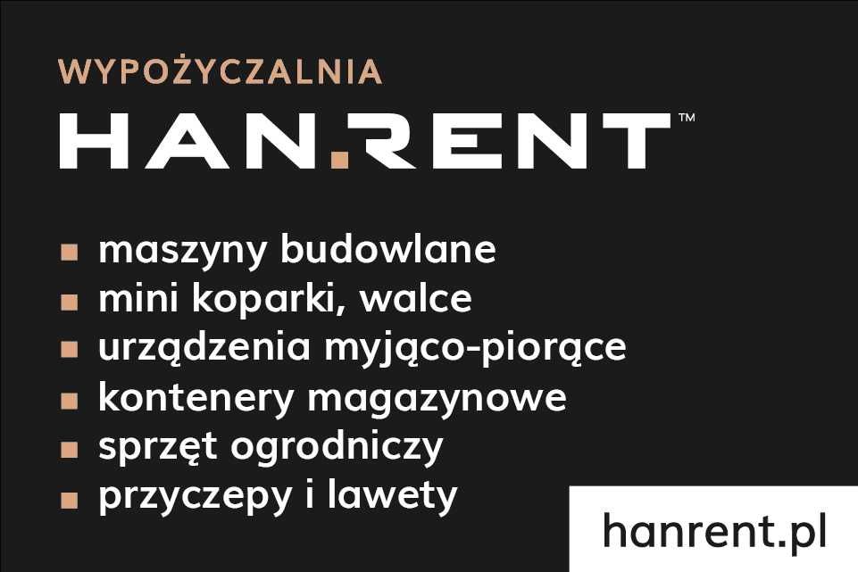 Wypożyczalnia zagęszczarek, skoczków i walca HANRENT