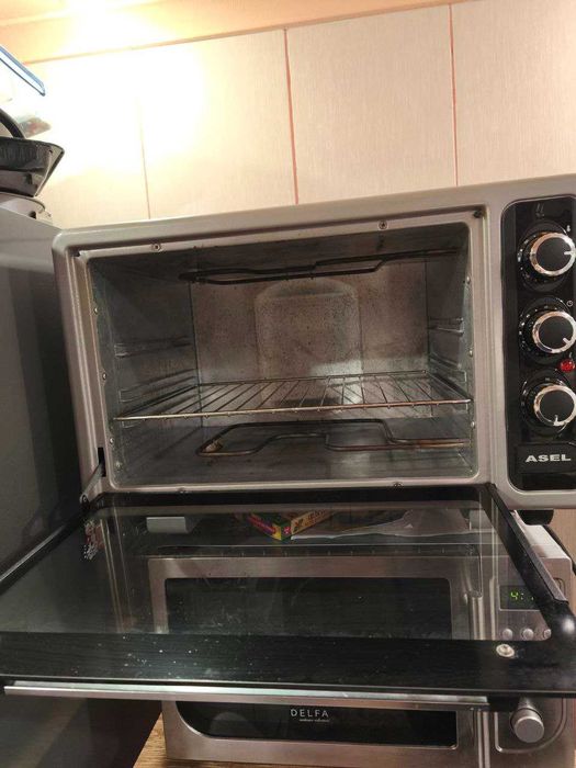 Электро печь духовка ASEL AF-40-23 электрическая 40L електрична піч