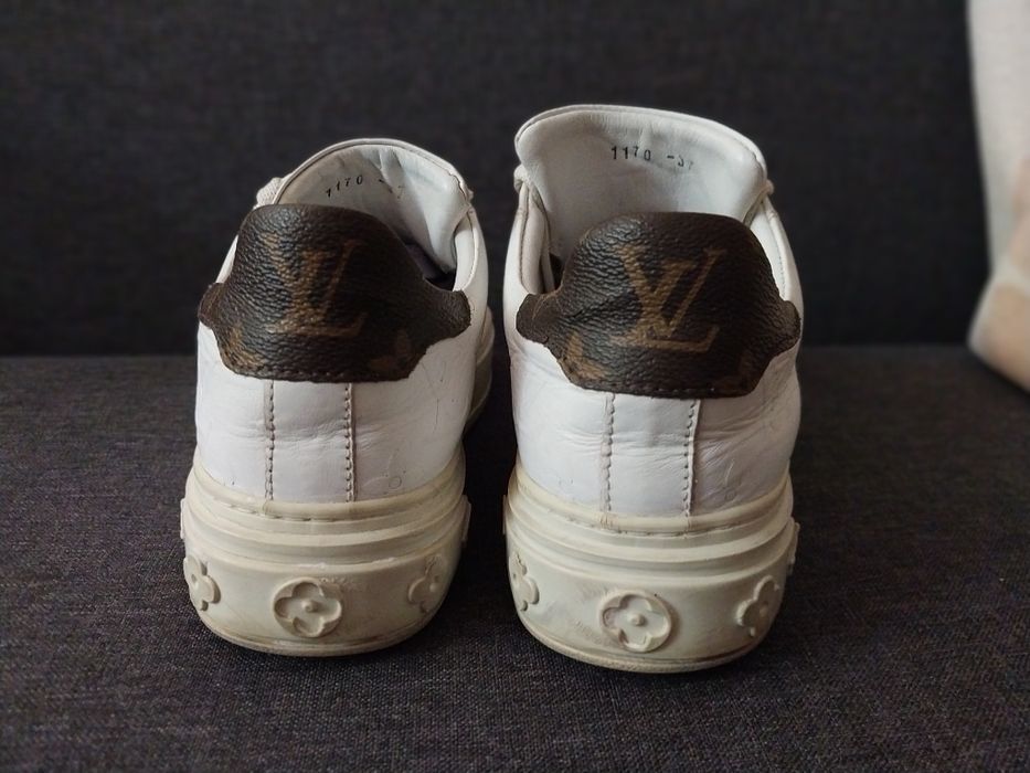 Шкіряні кеди кросiвки Louis Vuitton.Р.36-37