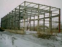 Каркас балочного ангара 36/24м/9м.