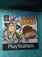 Ps1 Inspector Gadget psx psone Książeczka Manual Angielski