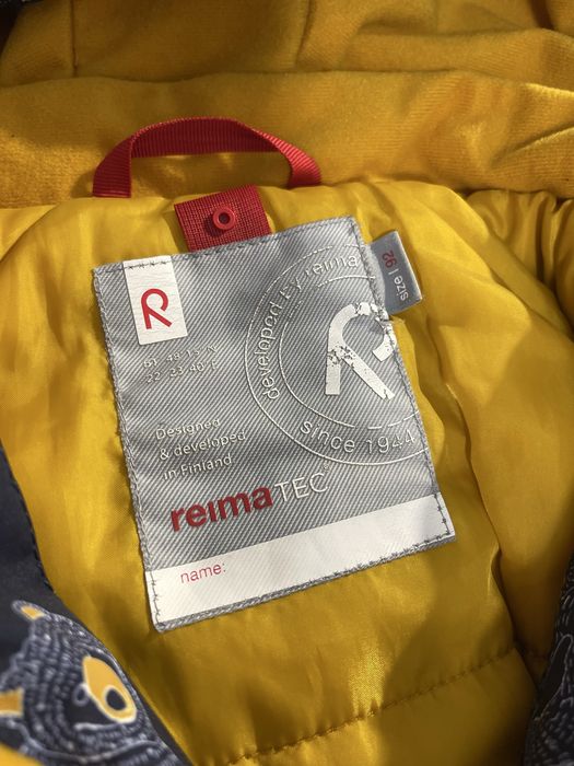 Зимовий комбінезон Reima Рейма 92 + 6 стан хороший