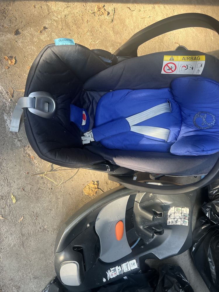 Nosidelko +baza isofix cybex