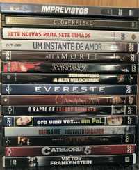 DVDs - Imprevistos, Até à Morte, Casanova, Um Instante de Amor…