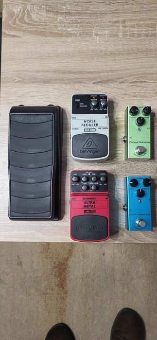 Pedał głośności, kostki