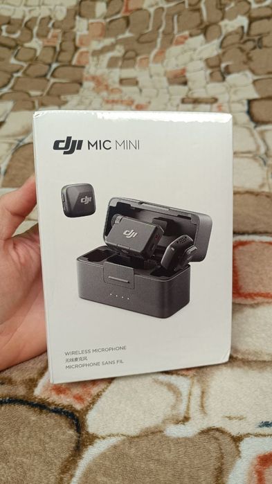Бездротова мікрофонна система DJI Mic Mini 2TX 1RX Charging петличка