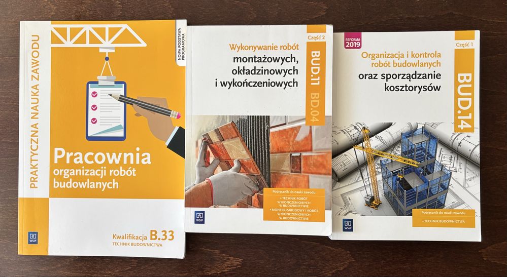 Technik budownictwa - podreczniki do nauki zawodu