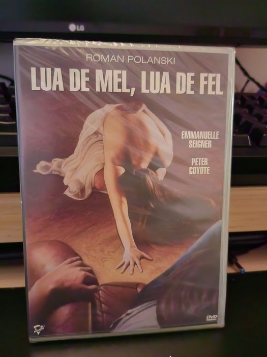 Filme DVD "Lua de Mel, Lua de Fel" de Roman Polanski - novo e selado