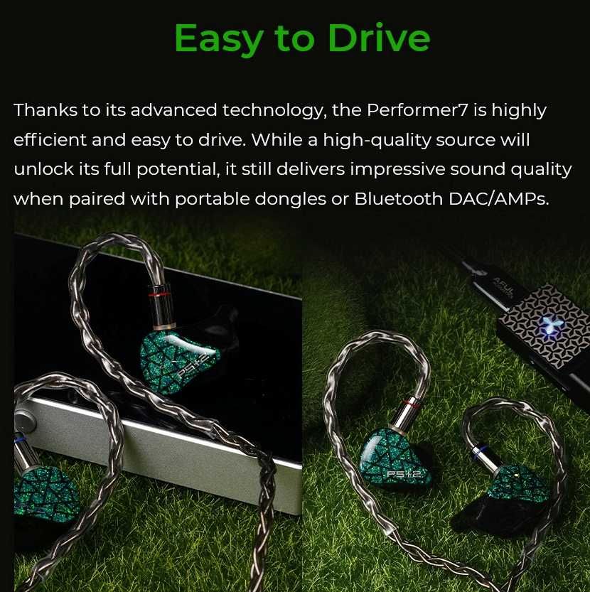 ⇒ AFUL Performer 5+2 (Performer7) - гибридные наушники 2DD+4BA+1Planar
