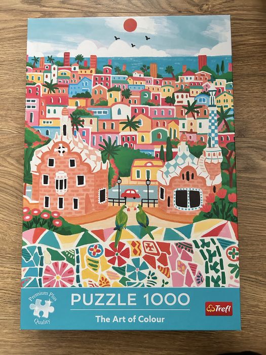 Puzzle komplet - 5x 1000 elementów, 2x 500