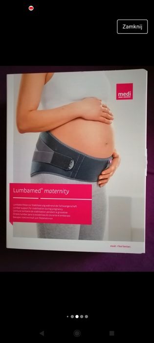 Pas ciążowy Lumbamed materinty S