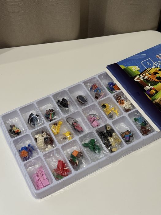 Адвент-календар подарунок на Миколая Minecraft Майнкрафт подарок