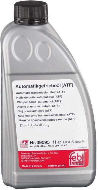 Трансмиссионное масло для АКПП, FEBI ATF ZF-8 (39095)