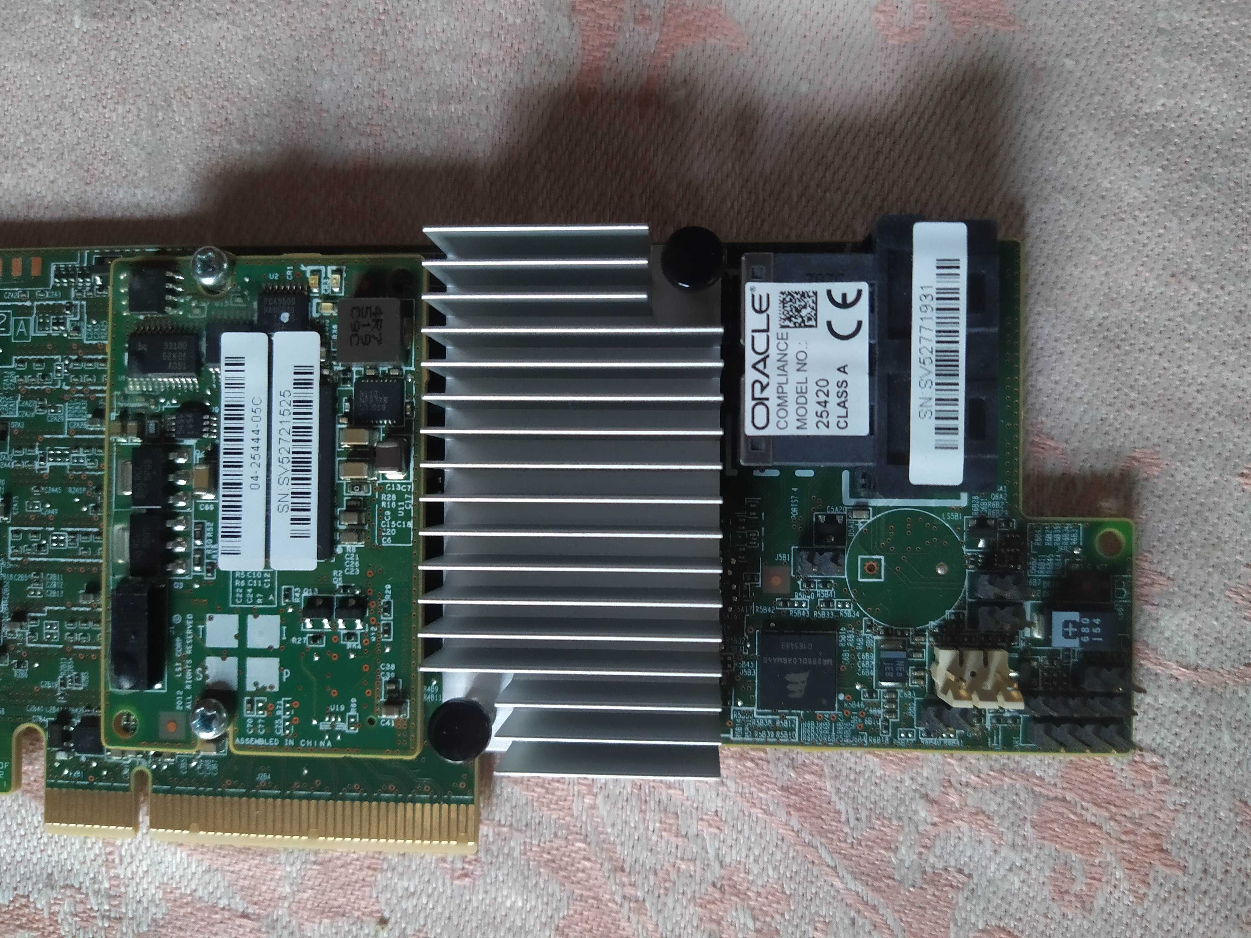 Контролер RAID 12GB LSI MegaRAID SAS 9361-8i 1GB 03-25420-09 Oracle
