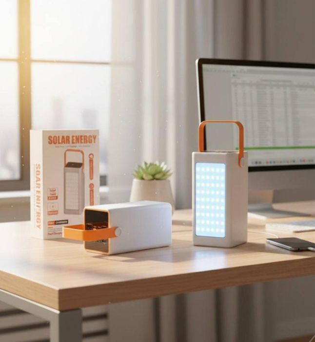 ДЕШЕВЛЕ НЕ БУДЕТ‼️Power Bank 10000 mAh + ЯРКИЙ Светильник • ПауерБанк