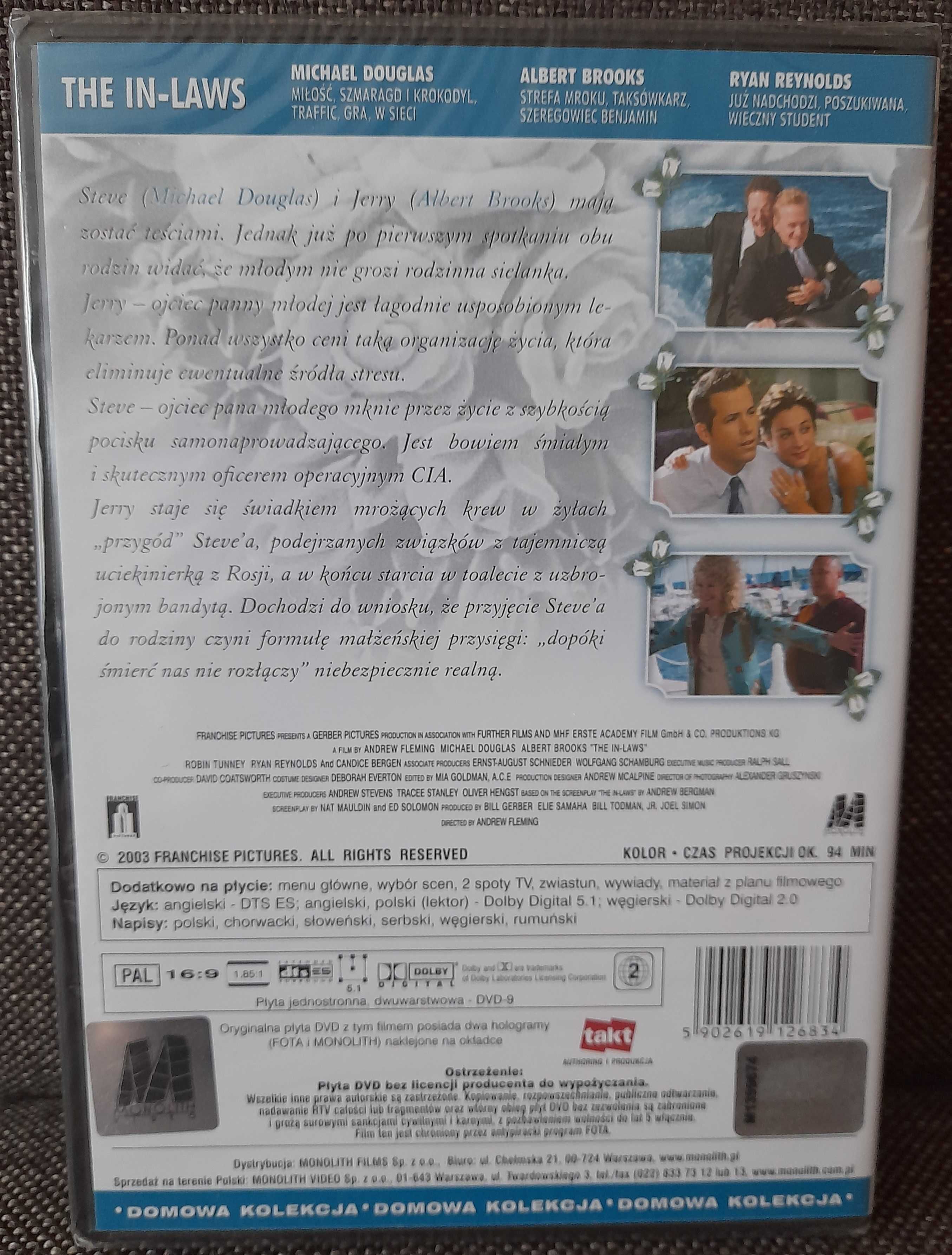 Film Teściowie dvd NOWY w folii