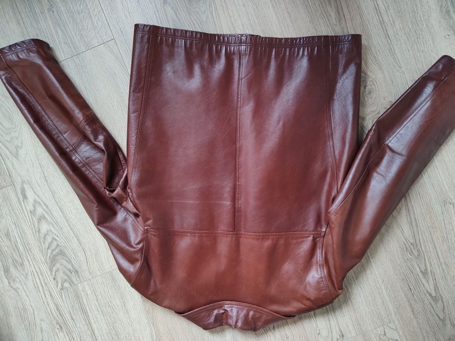 Męska kurtka skóra naturalna skórzana M