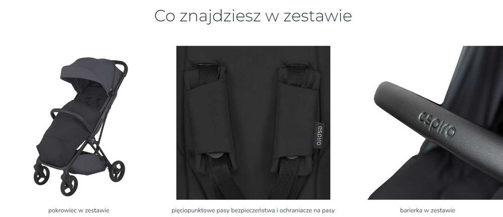 Espiro wózek spacerowy Just 04 green avocado
