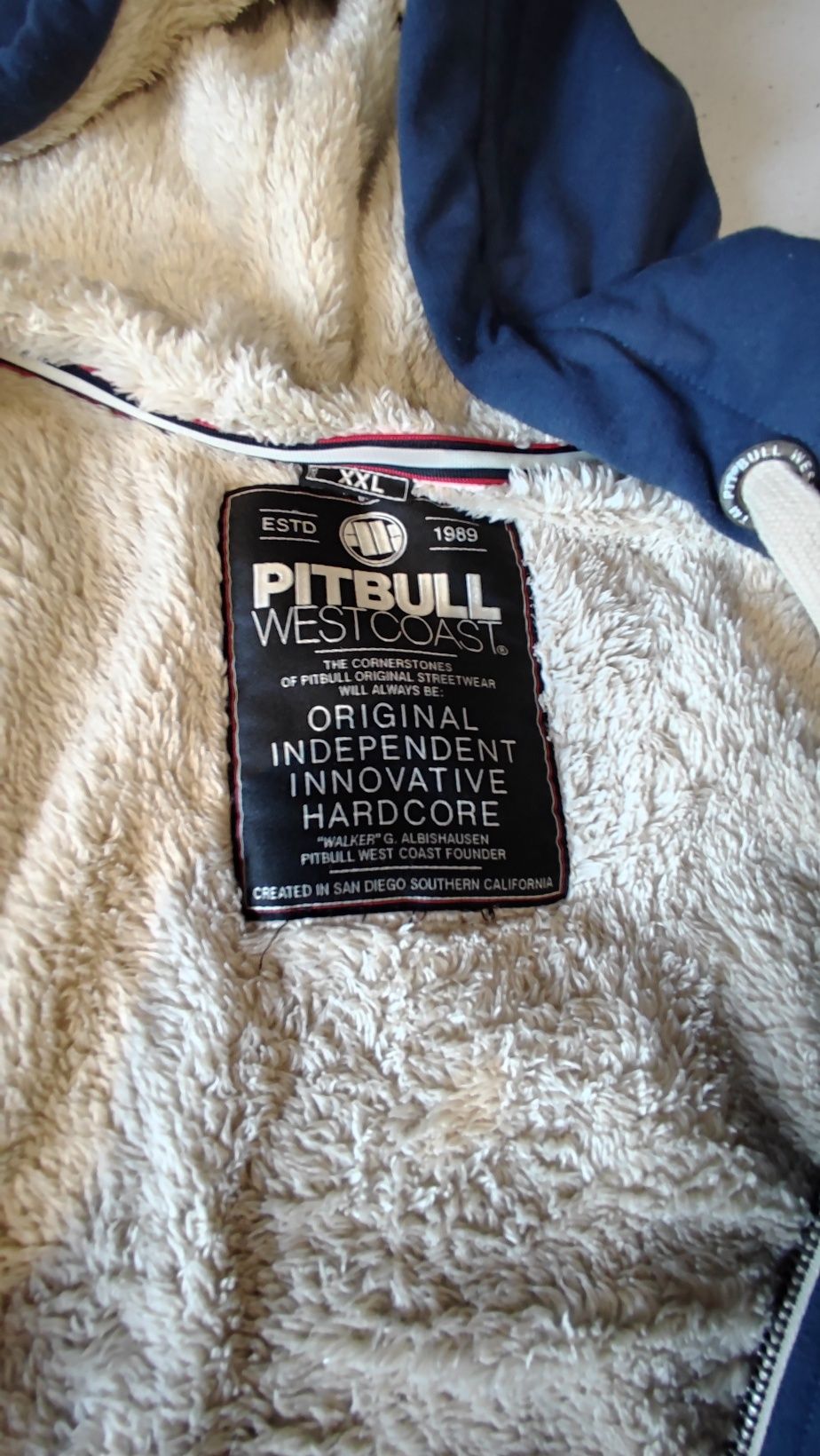 Bluza ocieplana Pit Bull West Coast Sherpa rozmiar XXL