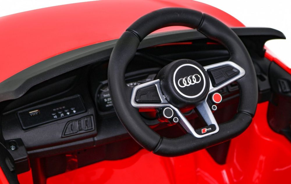 Samochód AUTO  na akumulator Audi R8 LIFT Czerwony