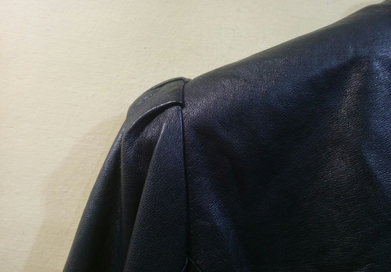 Оригинал демисезонная куртка натуральная кожа South